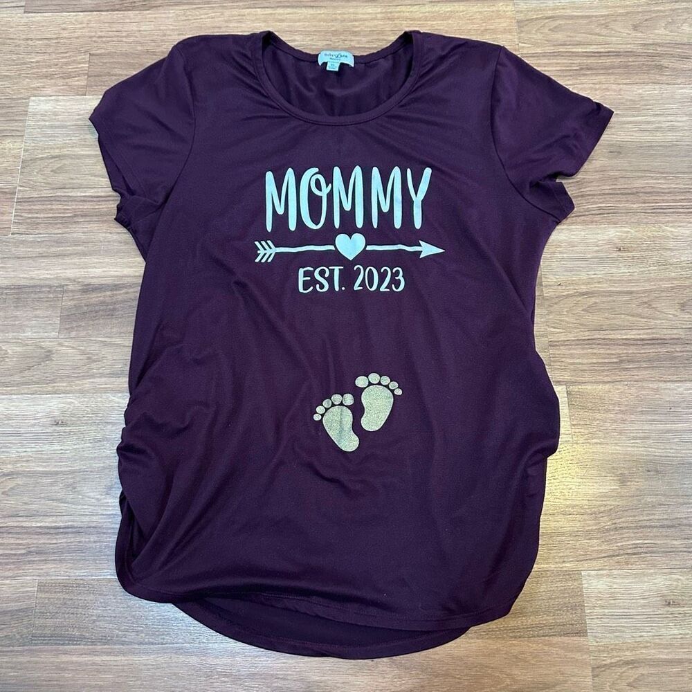 Ruby & Lace Maternity Short Sleeve T-shirt | Maternity size XL